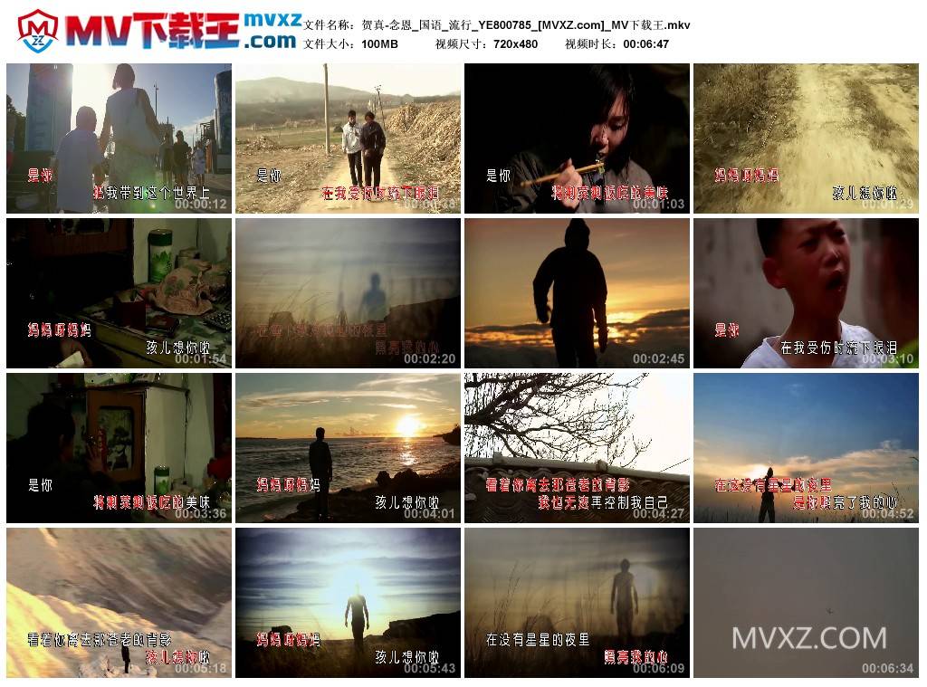 贺真-念恩_国语_流行_YE800785